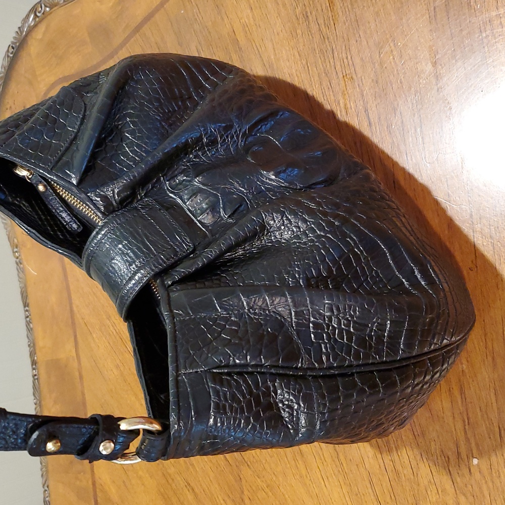 Brahmin Melbourne Croc Shoulder Bag - Picture 15 of 15